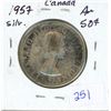 Image 1 : 1957 Canada Silver 50¢