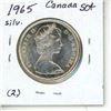 Image 2 : 1965 Canada Silver 50¢ (2.)