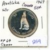 Image 1 : 1967 Cameo Canada PL Silver 50¢