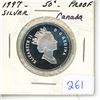Image 1 : 1997 Canada PR Silver 50¢