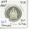 Image 1 : 1999 Canada PR Silver 50¢