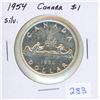 Image 1 : 1954 Canada Silver $1