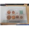 Image 3 : Lot of 4  New Zealand Souvenir Sets 'From Pounds to Dollars/Cents':  Last Year 1965 Coins (x3) & Fir