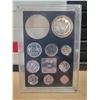 Image 1 : 1974 Republic of India Proof Coin Set (Silver 50 Rupee)