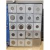 Image 2 : Binder of 66 Foreign Coins from 15 countries; assorted years & denominations