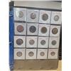 Image 4 : Binder of 66 Foreign Coins from 15 countries; assorted years & denominations