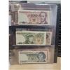 Image 1 : Foreign Bills (25) Binder (1.):   Poland, Croatia, Belarus, Romania, Russia & Slovenia; assorted yea