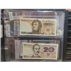 Image 2 : Foreign Bills (25) Binder (1.):   Poland, Croatia, Belarus, Romania, Russia & Slovenia; assorted yea