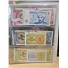 Image 2 : Foreign Bills (46) Binder (2.):  Azerbaiyan, Kazakhstan, Bosnia/Hercegovina, Yugoslavia, Uzbenistan,