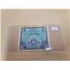 Image 1 : 1944 France 5 Francs (Allied Occupation) Military banknote