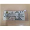 Image 1 : 1991 Canada $20 banknote; Knight/Dodge (#AWO 7048553)