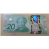 Image 1 : 2013 Canadian 20 Dollar Bill - Low Serial Number, Wilkins/Poloz, FYD0000129