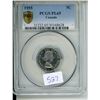1955 Canadian PCGS Graded 5 Cent Coin - PL-65