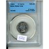 Image 1 : 1964 Canadian CCCS Graded 5 Cent Coin - MS-63, Extra Water Line
