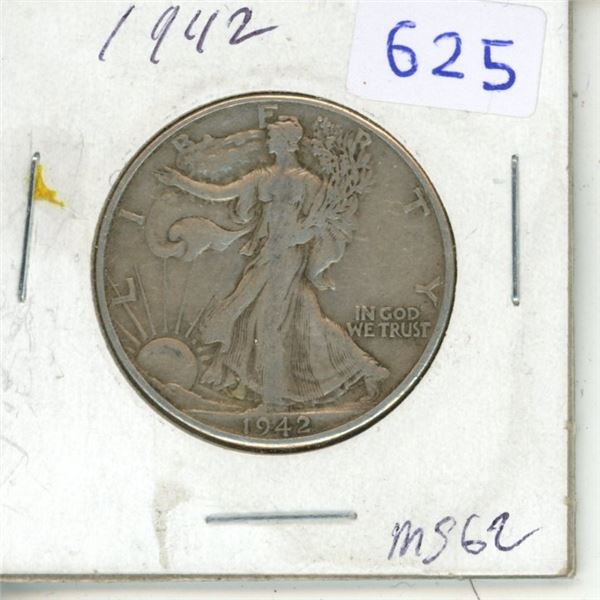 1942 USA half dollar