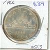 Image 1 : 1966 Canadian silver dollar