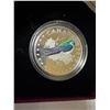 Image 1 : 2015 fine 999 silver violet green swallow 10 dollars