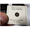 Image 3 : 2008 downy woodpecker 25 cent coin