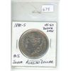 Image 1 : 1890S better date morgan silver dollar