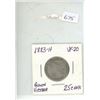 Image 1 : 1883H queen victoria 25 cents