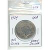 Image 1 : 1924 90% silver peace dollar