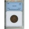 Image 1 : 1900 graded ms-60 br queen victoria one cent