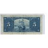 Image 2 : 1937 five dollar bill