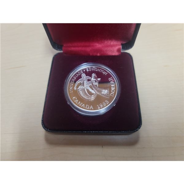1983 Canadian silver dollar - Edmonton