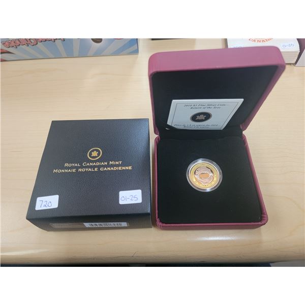 2010 $3 fine silver coin - Return of the Tyee