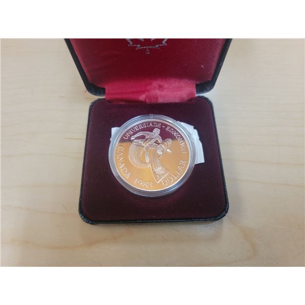 1983 Canadian silver dollar - Edmonton