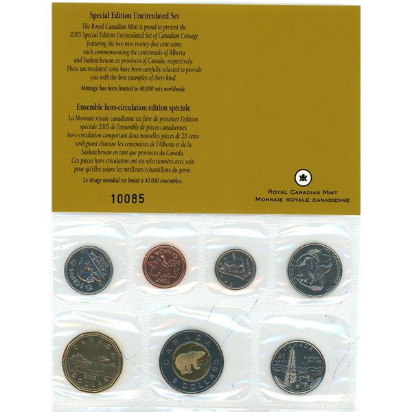 2005 special edition uncirculated set