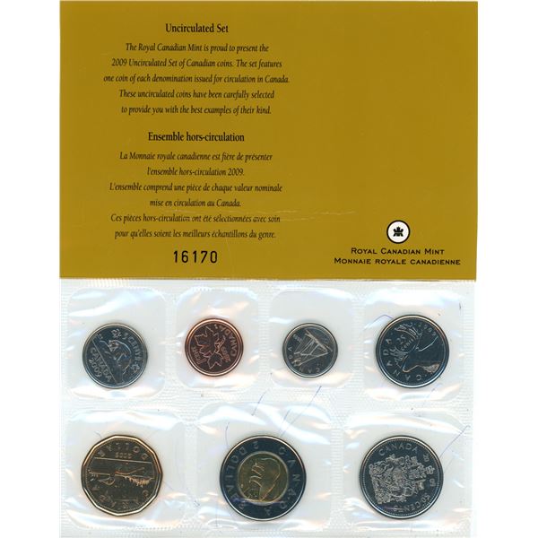 2009 uncirculated coin set