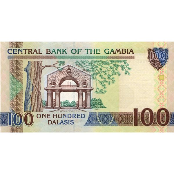 ganbia one hundred dalasis bill