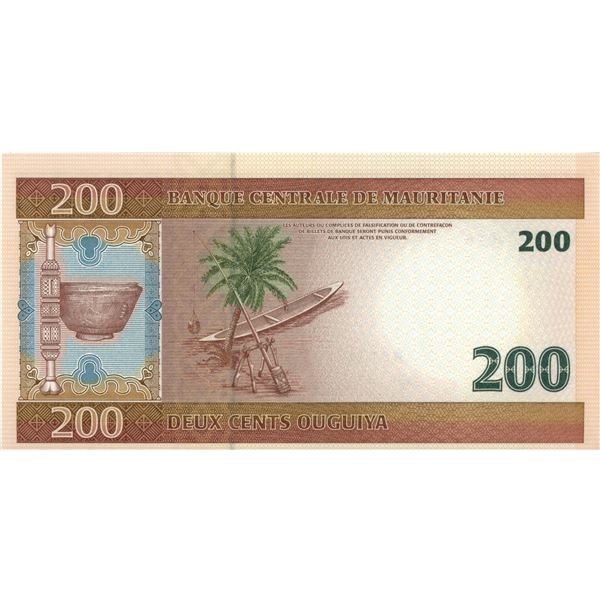 2006 200 deux cents ouguiya