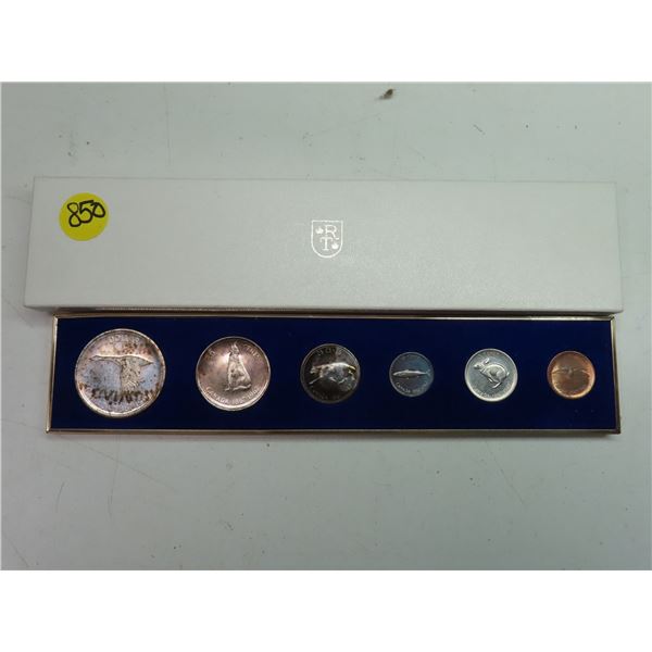 1967 canadian centennial six coin silver set