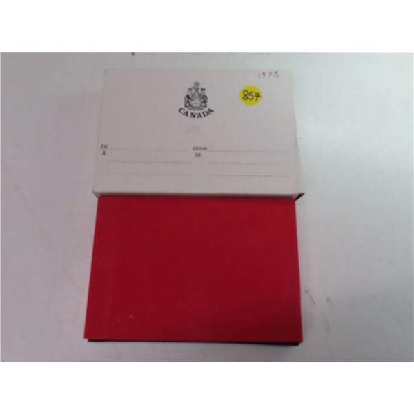 1973 canadian  silver set