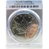 Image 2 : 1989 canadian maple leaf $5 graded coin