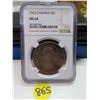 Image 3 : 1963 canada $1 MS-64 graded coin