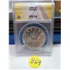 Image 1 : 1961 canadian $1 graded coin MS-64