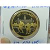 Image 2 : 2006 canada $100 proof gold coin- 12 grams, 59%gold and 41% silver