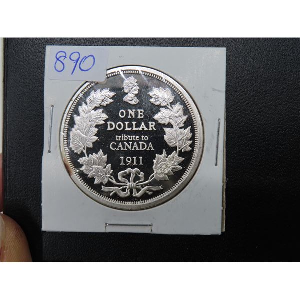 (2006 tribute) 1911 canadian silver dollar