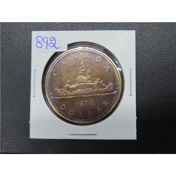 1972 canadian silver dollar