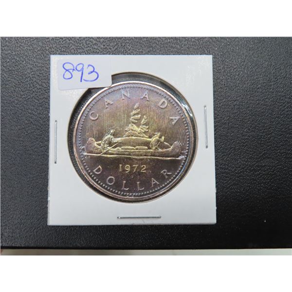 1972 canadian silver dollar