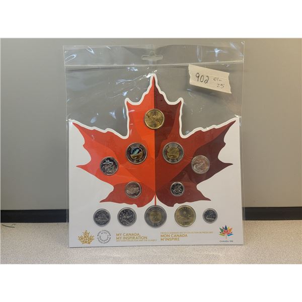 2017 Canadian coin collection - Canada 150