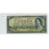 Image 1 : 1954 Canadian $20 Devil's Face bill