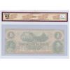 Image 2 : Graded 1859 Bank of Brantford $4 bill - Choice UNC 63