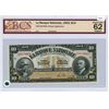 Image 1 : 1922 $10 issue Quebec National bank Specimen bill - BCS graded, Choice UNC 62