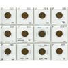 Image 1 : 12 assorted USA cents