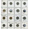 Image 1 : 16 assorted USA nickels - some colored