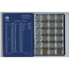 Image 1 : 1920-2012 Unisafe Book of Five Cent Coins - Complete Collection - no 25 or 26 far